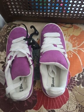 No Boundaries Purple and White Casual Sneakers